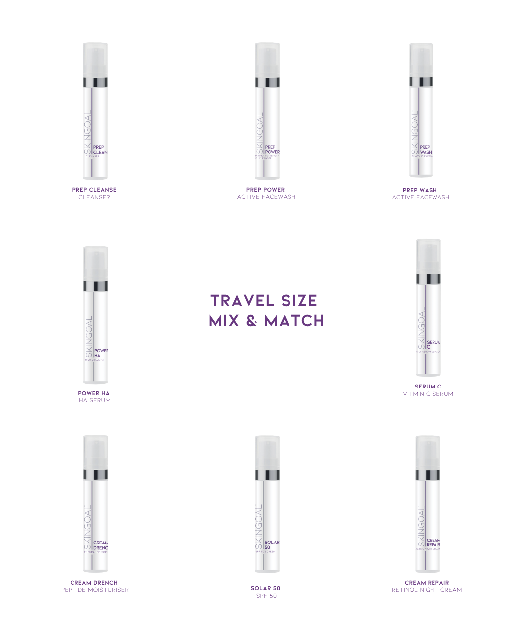 Travel Size Mix & Match